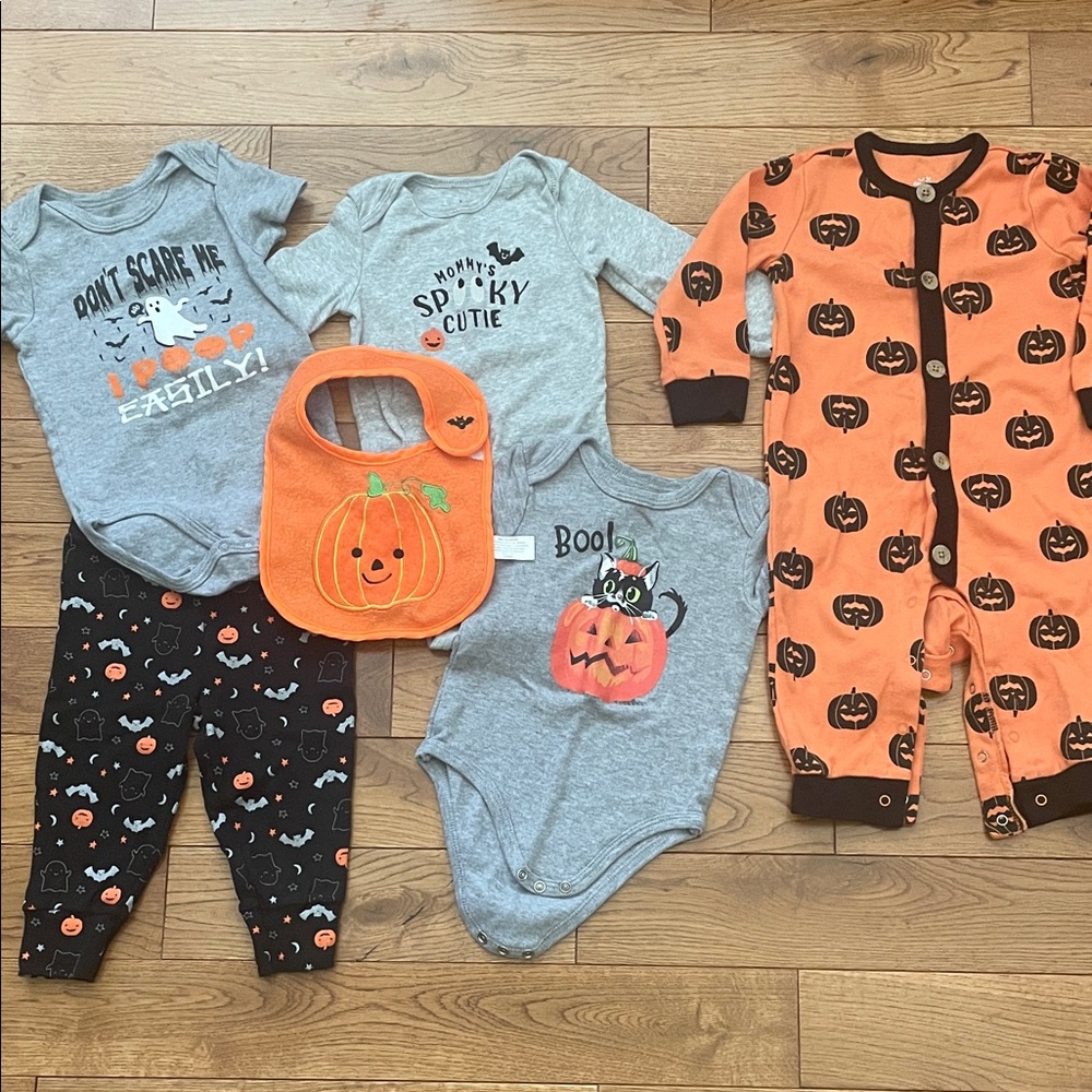 Halloween Baby 6 piece Bundle